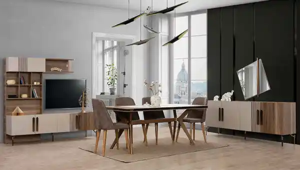 Salon Yemek Masası Ölçüleri ve Dekorasyonda Uyum Sağlama Rehberi