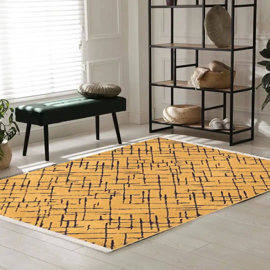 Sarı Kilim ile Dekorasyonda Sıcak ve Canlı Bir Atmosfer Yaratma Rehberi