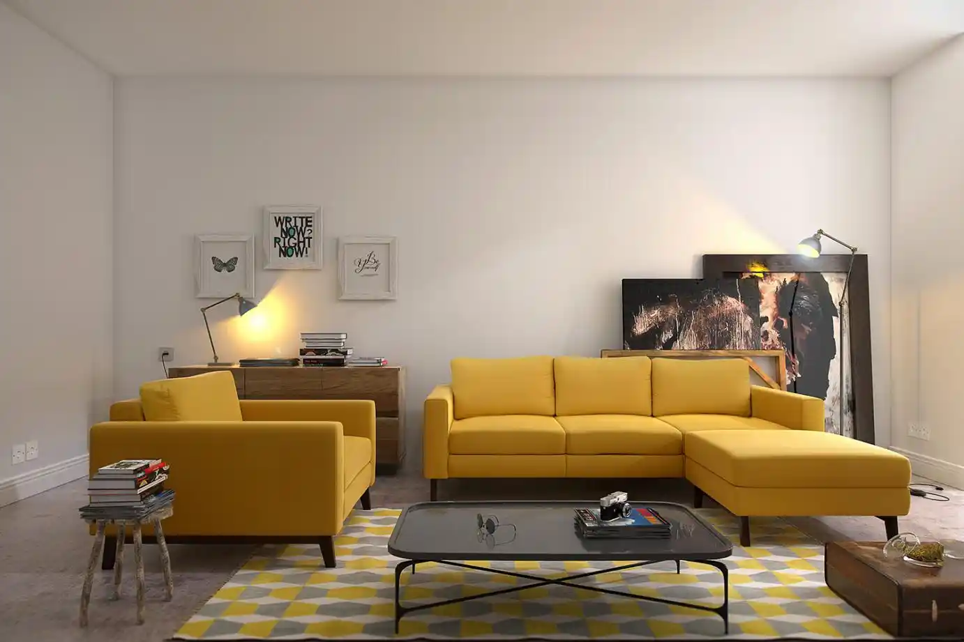 Sarı Koltuk Takımı Dekorasyonu: Renk Uyumu ve Modern Tasarım İpuçları