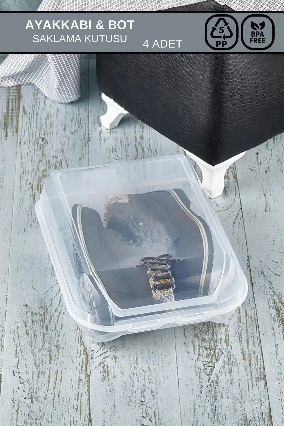 Şeffaf Çizme Kutuları ile Modern ve Şık Ev Dekorasyonu ve Düzen Çözümleri