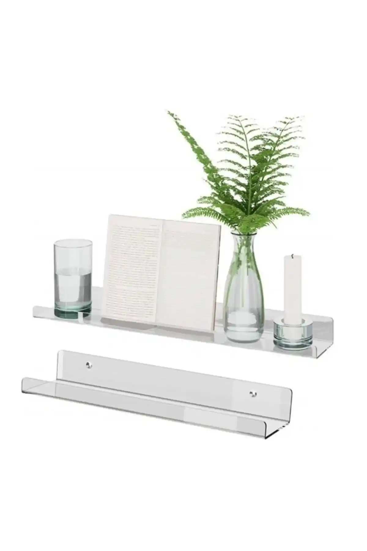 Şeffaf Pleksi Raflarla Modern ve Şık Dekorasyon Çözümleri