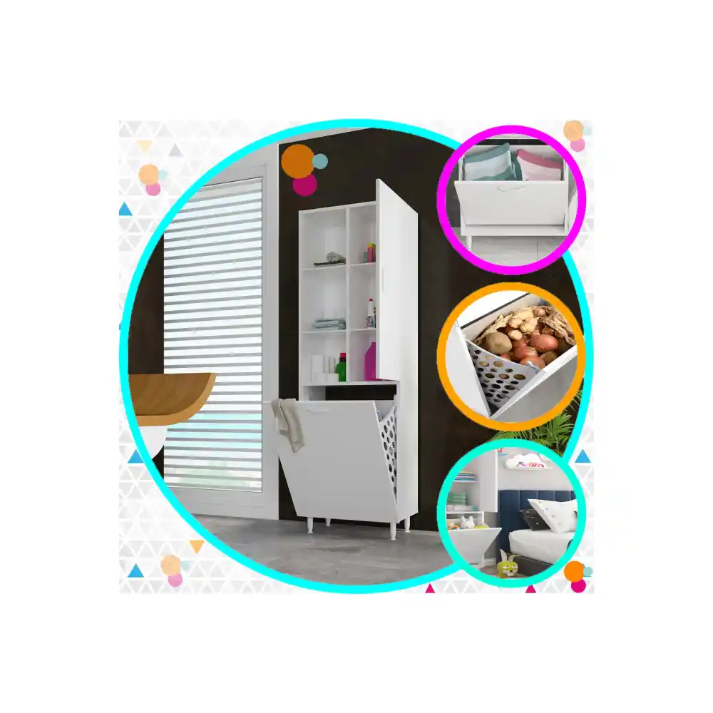 Sepetli Mutfak Dolabı ile Fonksiyonellik ve Estetiği Bir Arada Sunan Dekorasyon Çözümü