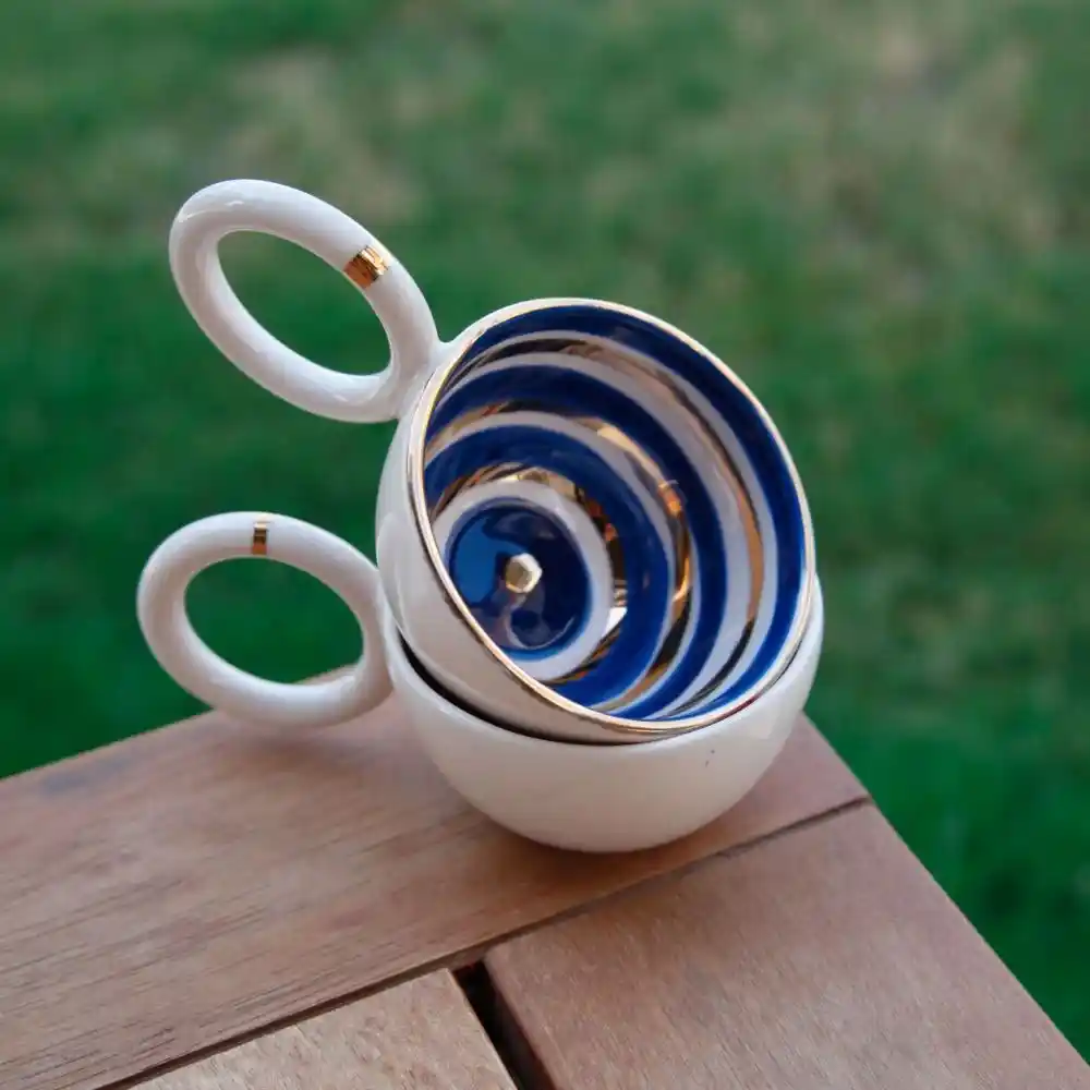 Seramik Çay Fincanlarıyla Dekorasyonda Şıklık ve İşlevsellik Sağlayan Fikirler