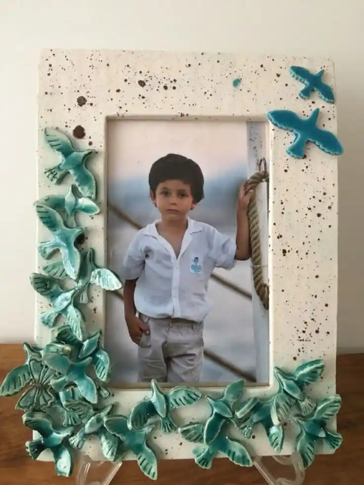 Seramik Çerçeve Dekorasyonunda Şıklık ve Zarafet İçin Güçlü Bir Detay