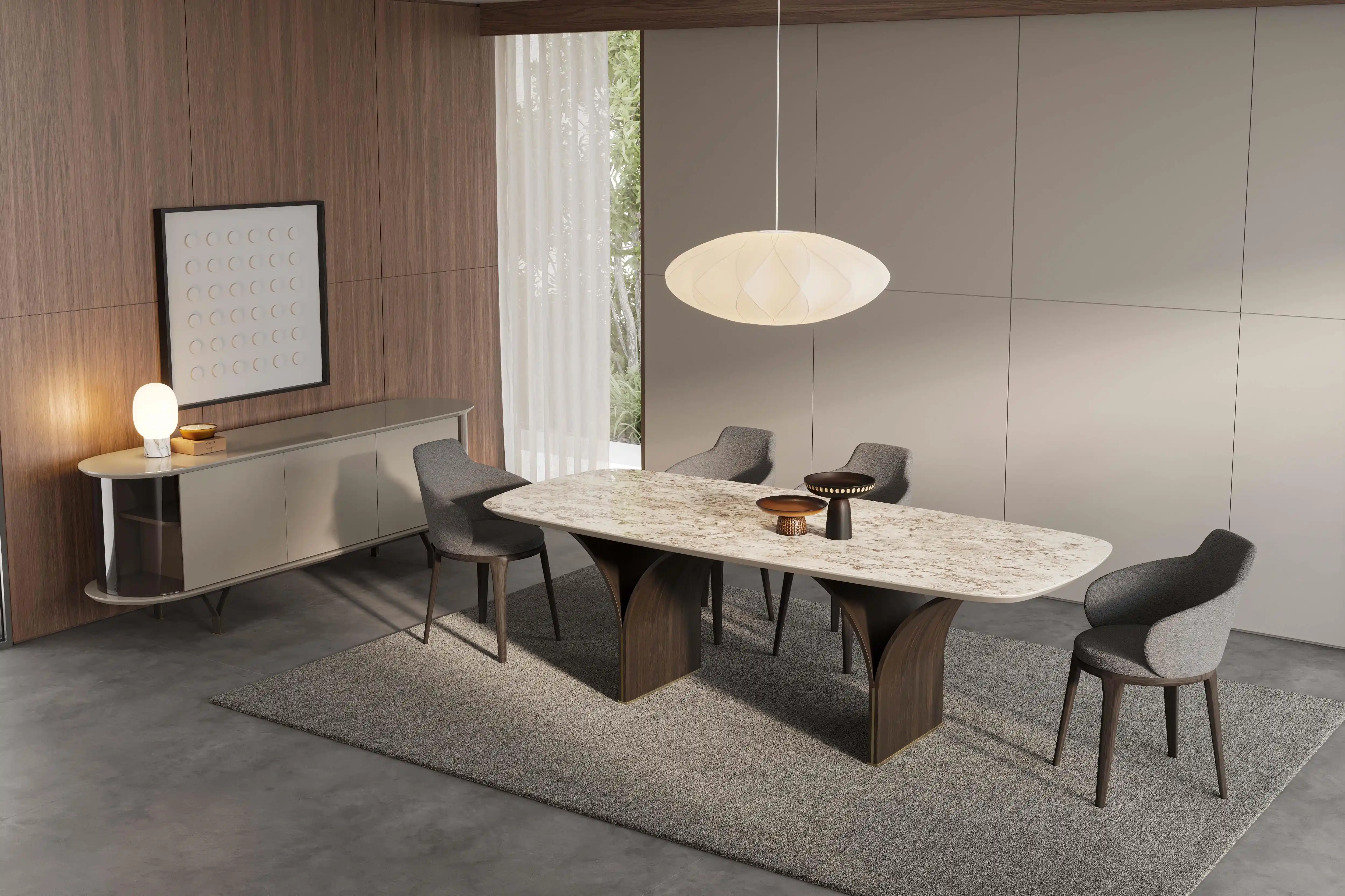 Seramik Yemek Masası: Dayanıklı ve Şık Modern Dekorasyon Seçenekleri