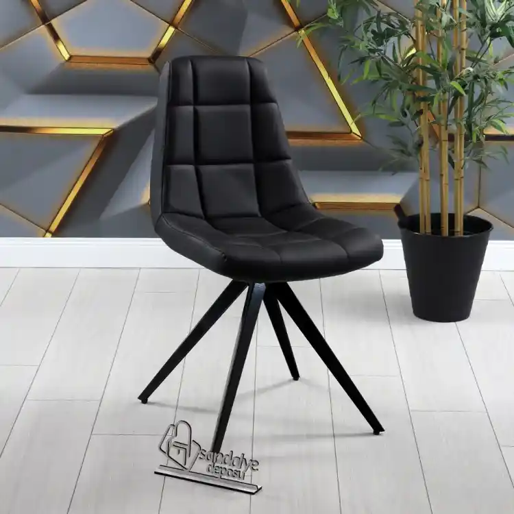 Siyah Ayaklı Sandalye ile Dekorasyonunuzu Modern ve Şık Hale Getirin