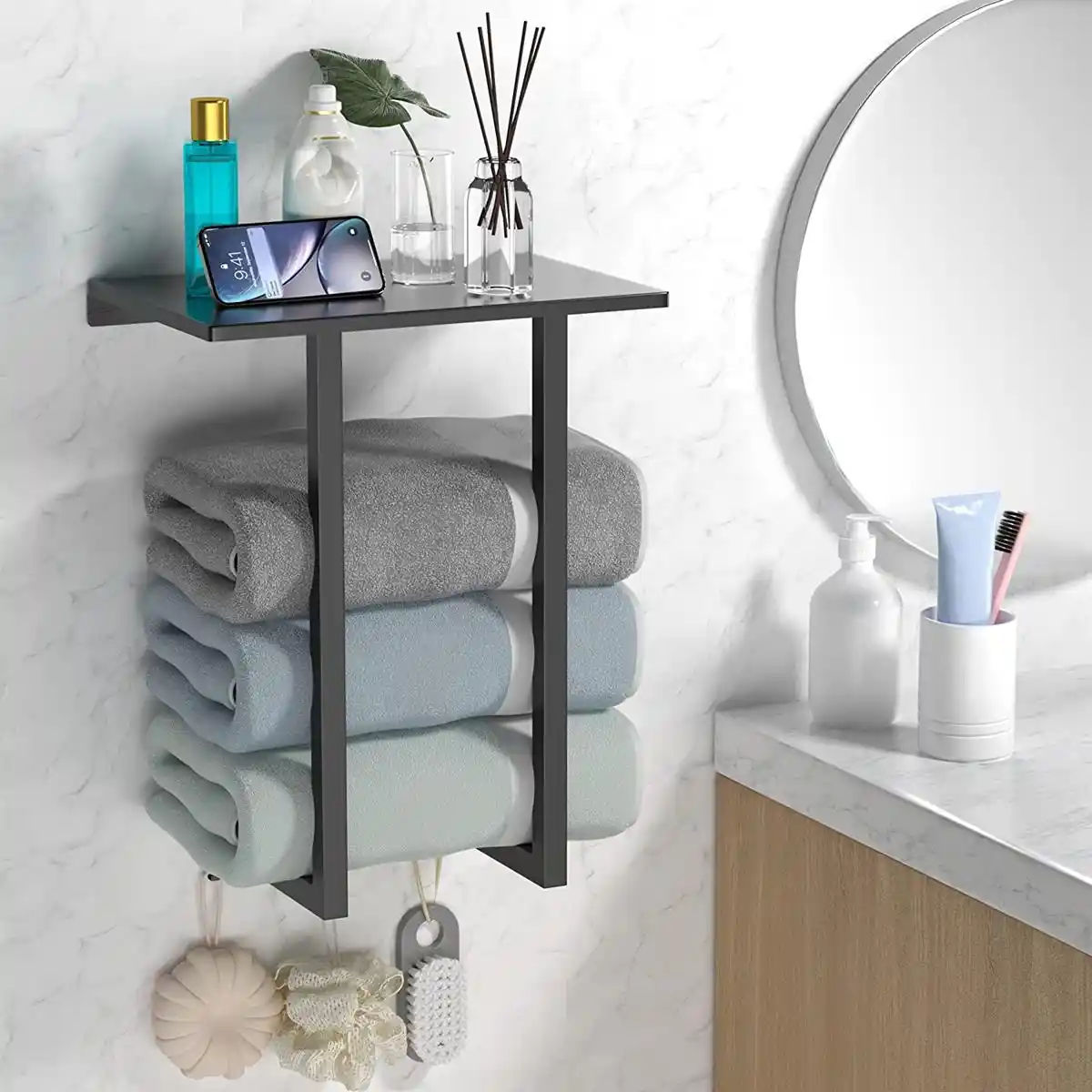 Siyah Banyo Havlulukları ile Modern ve Şık Dekorasyon Çözümleri