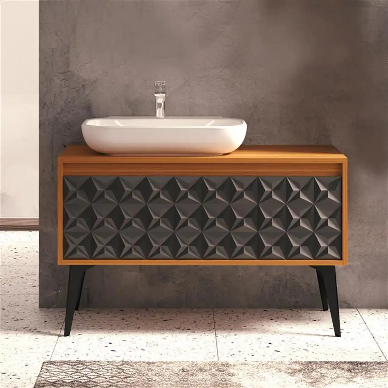 Siyah Banyo Seramikleri: Modern ve Şık Dekorasyon İçin En İyi Seçenekler