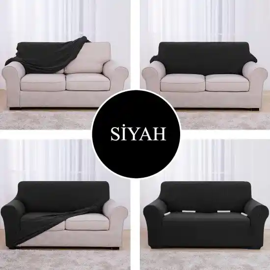 Siyah Koltuk Örtüsü ile Dekorasyonunuza Şıklık Katmanın Yolları ve Trendleri