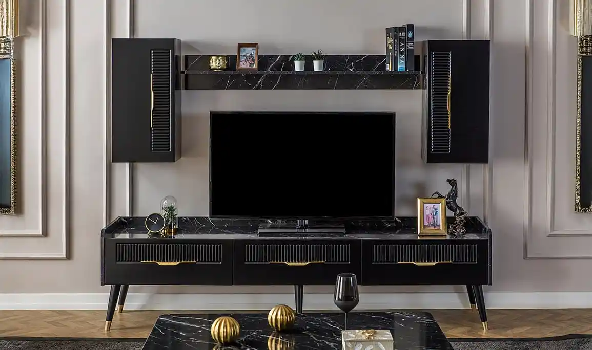 Siyah Renk Kullanımı ve Siyah TV ile Dekorasyonun Estetik ve Fonksiyonel Yönleri