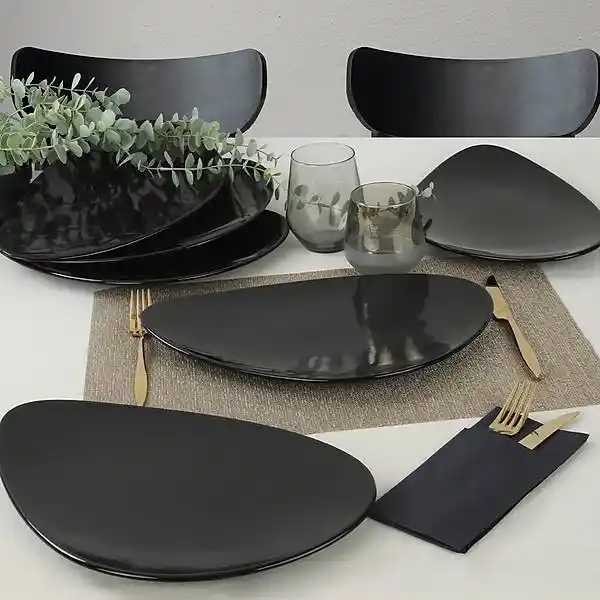 Siyah Sunum Tabağı ile Modern ve Şık Dekorasyon Fikirleri ve Kullanım İpuçları