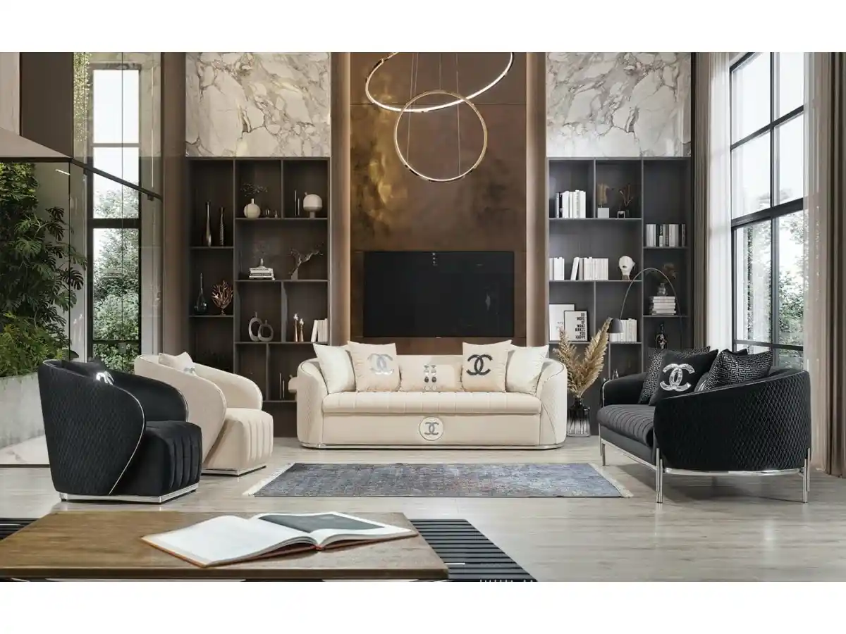 Siyah ve Krem Renkleriyle Dekorasyonda Zarafet ve Derinlik Yaratma Rehberi