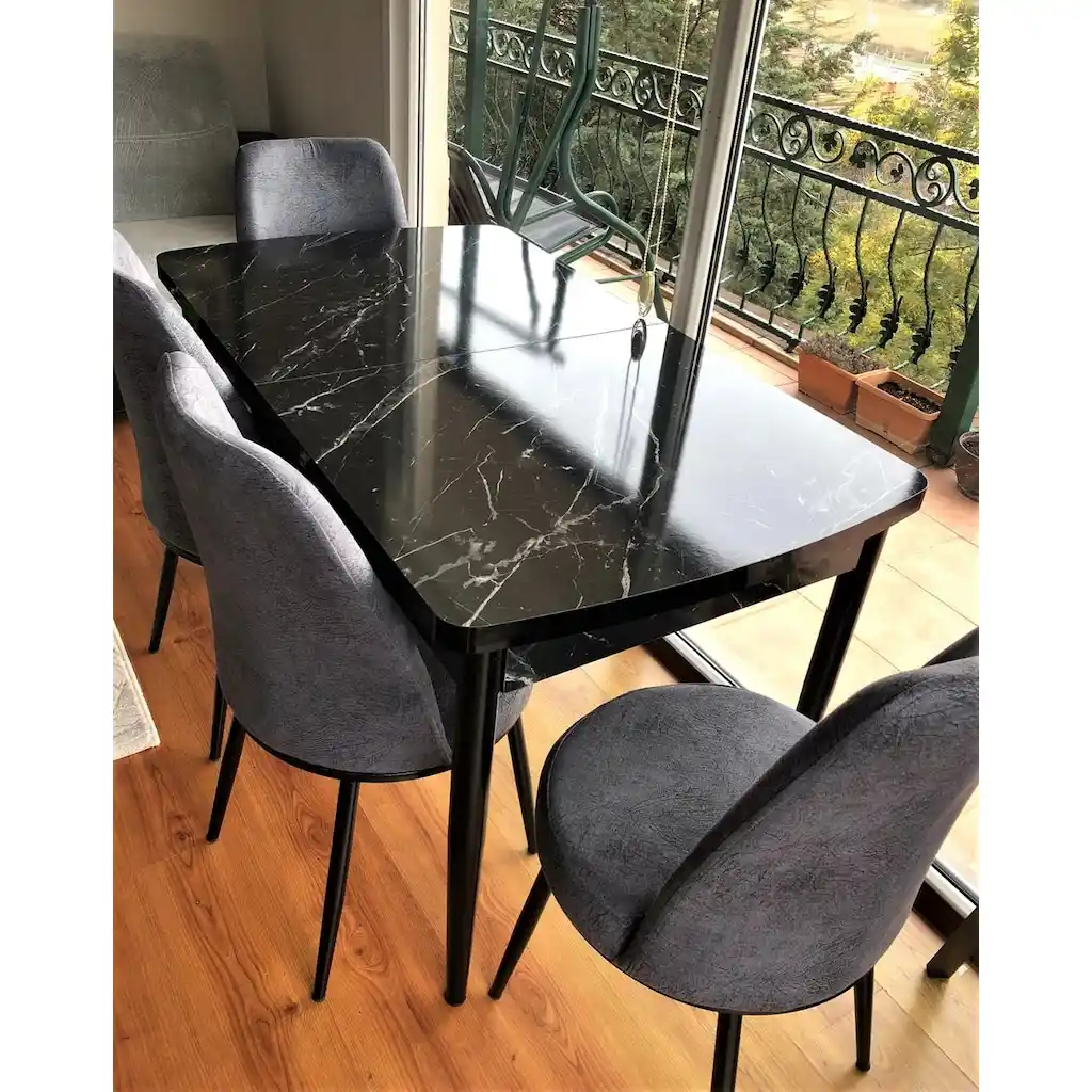 Siyah Yemek Masasıyla Modern ve Şık Dekorasyon Fikirleri ve Seçim İpuçları