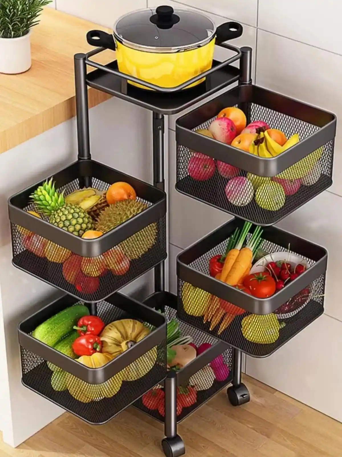 Soğan Patates Sepetleri ile Dekorasyonunuzu Yeniden Tanımlayın