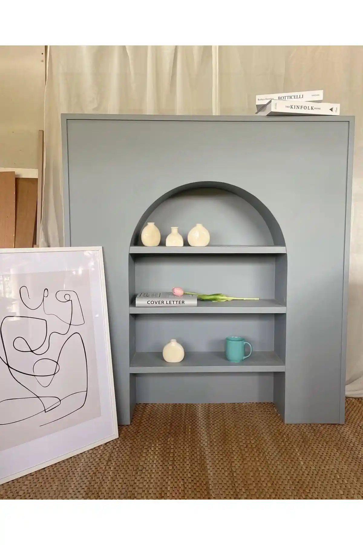 Şömine Kitaplıkları ile Evinize Sıcaklık ve Estetik Katmanın Modern Yolları