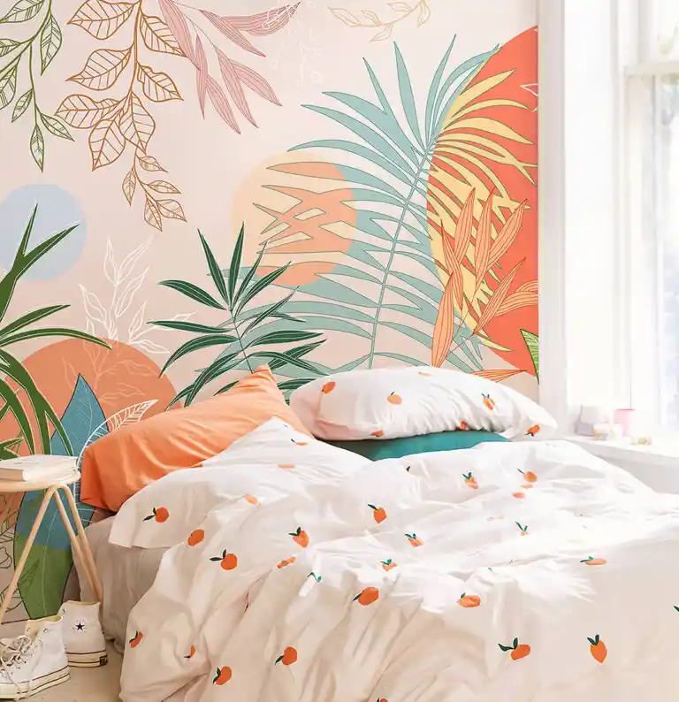 Somon Rengi Duvar Kağıdı ile Sıcak ve Şık İç Mekan Dekorasyonu Rehberi