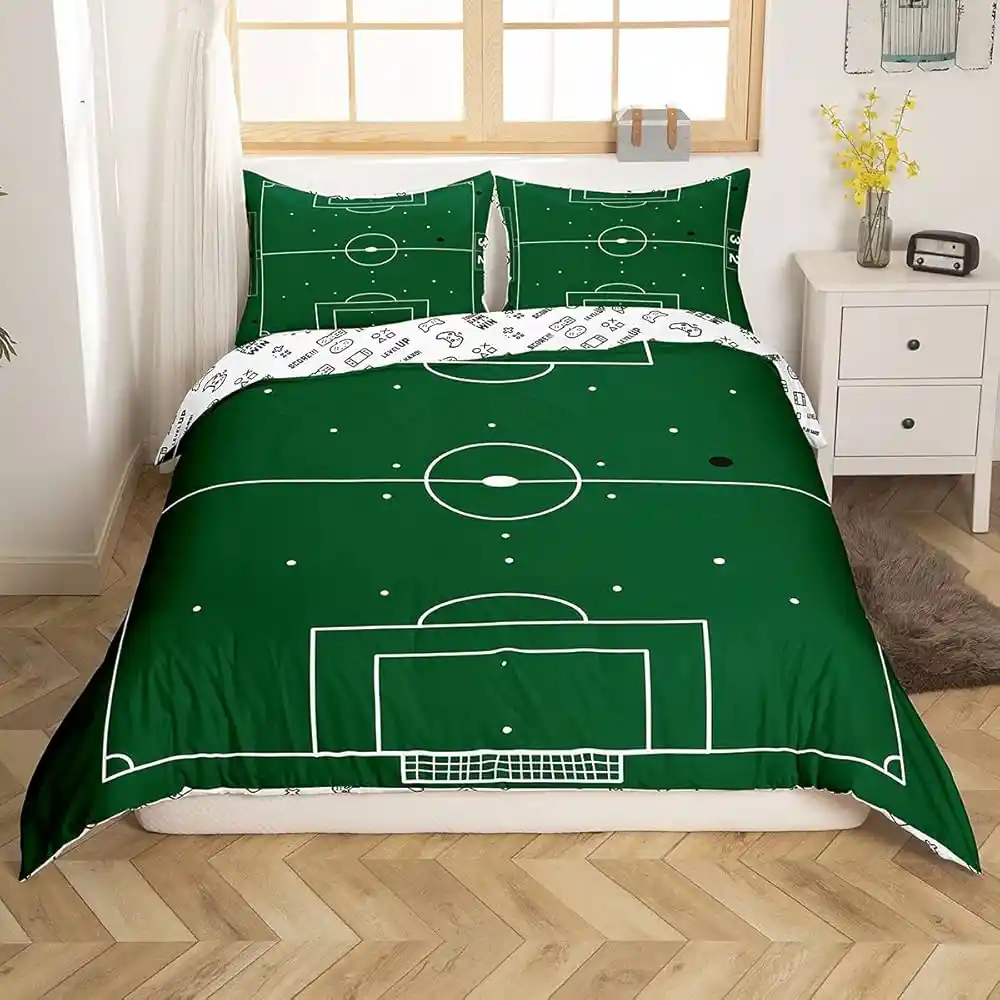 Spor Yatak Örtüsü ile Modern ve Dinamik Yatak Odası Dekorasyonu Seçenekleri