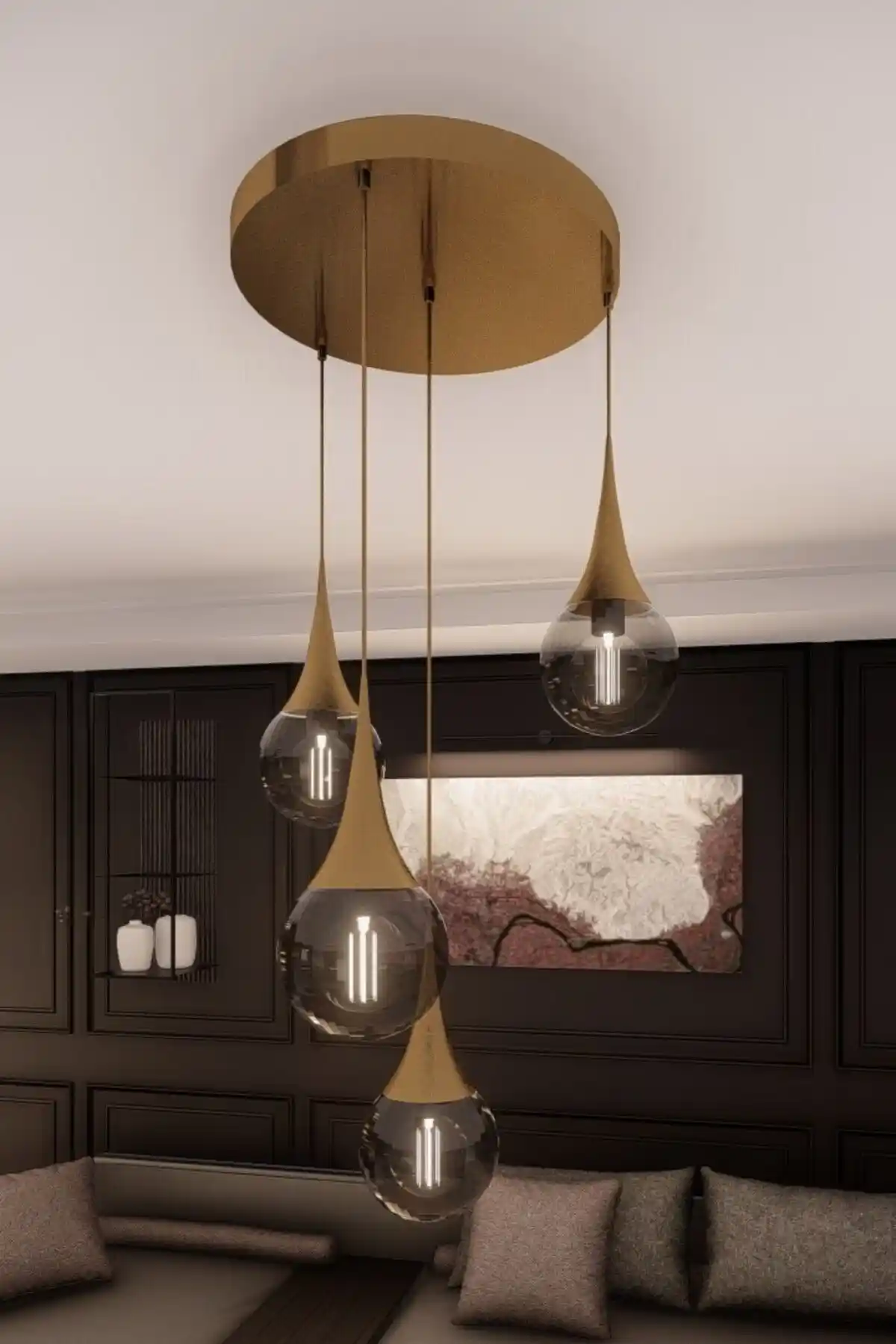 Su Damlası Avize ile Modern ve Şık Dekorasyon Çözümleri 75-90 Karakter