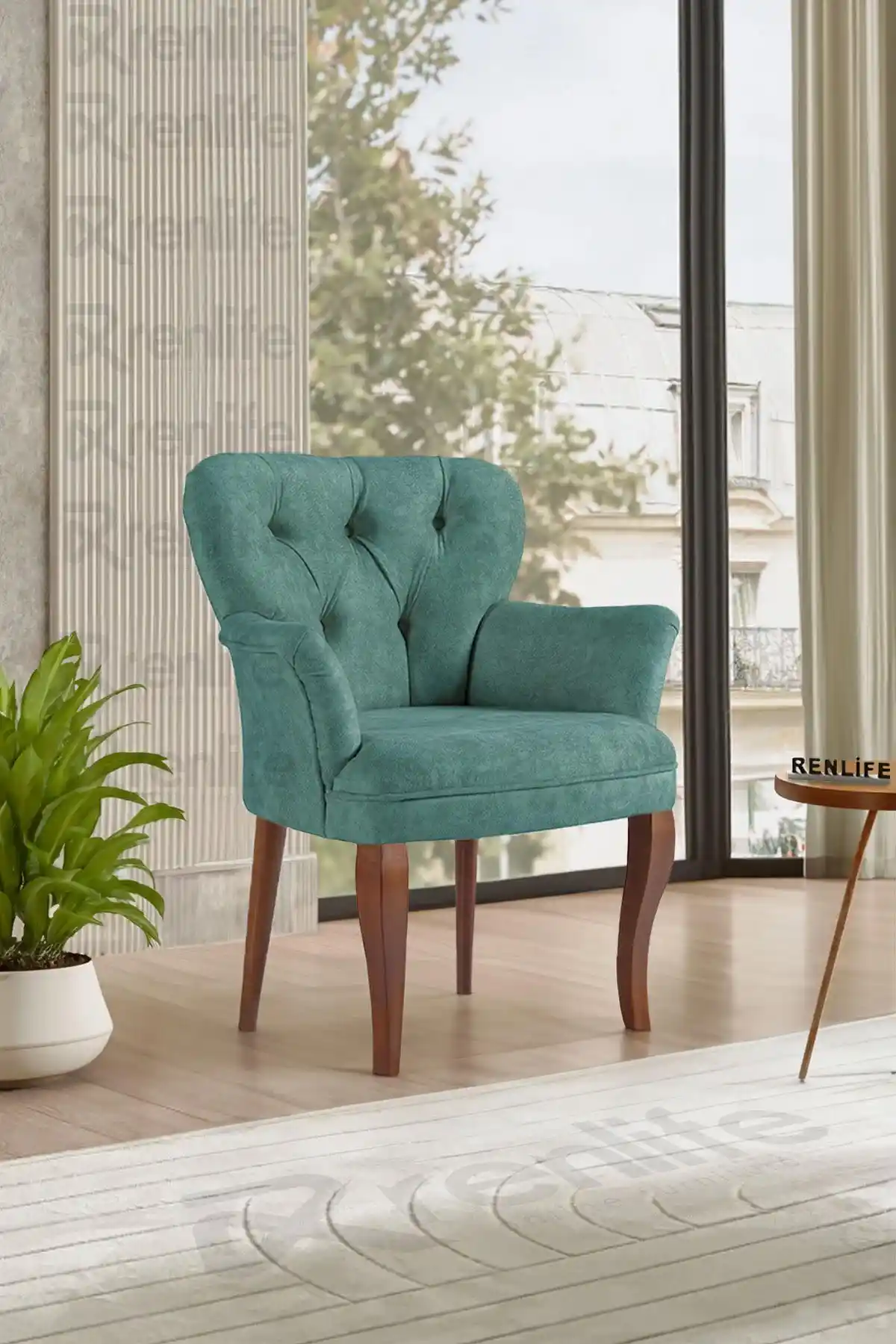 Su Yeşili Berjerler ile Modern ve Ferah Dekorasyon Çözümleri