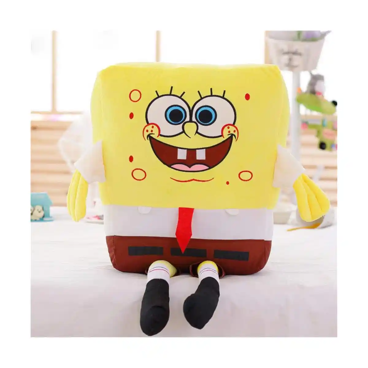 Sünger Bob Peluşları ile Renkli ve Eğlenceli Dekorasyon Fikirleri