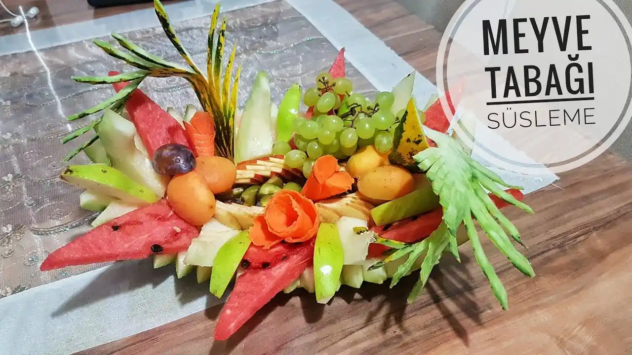 Tabak Süsleme Sanatıyla Sofralarınıza Estetik ve Yaratıcı Dokunuşlar