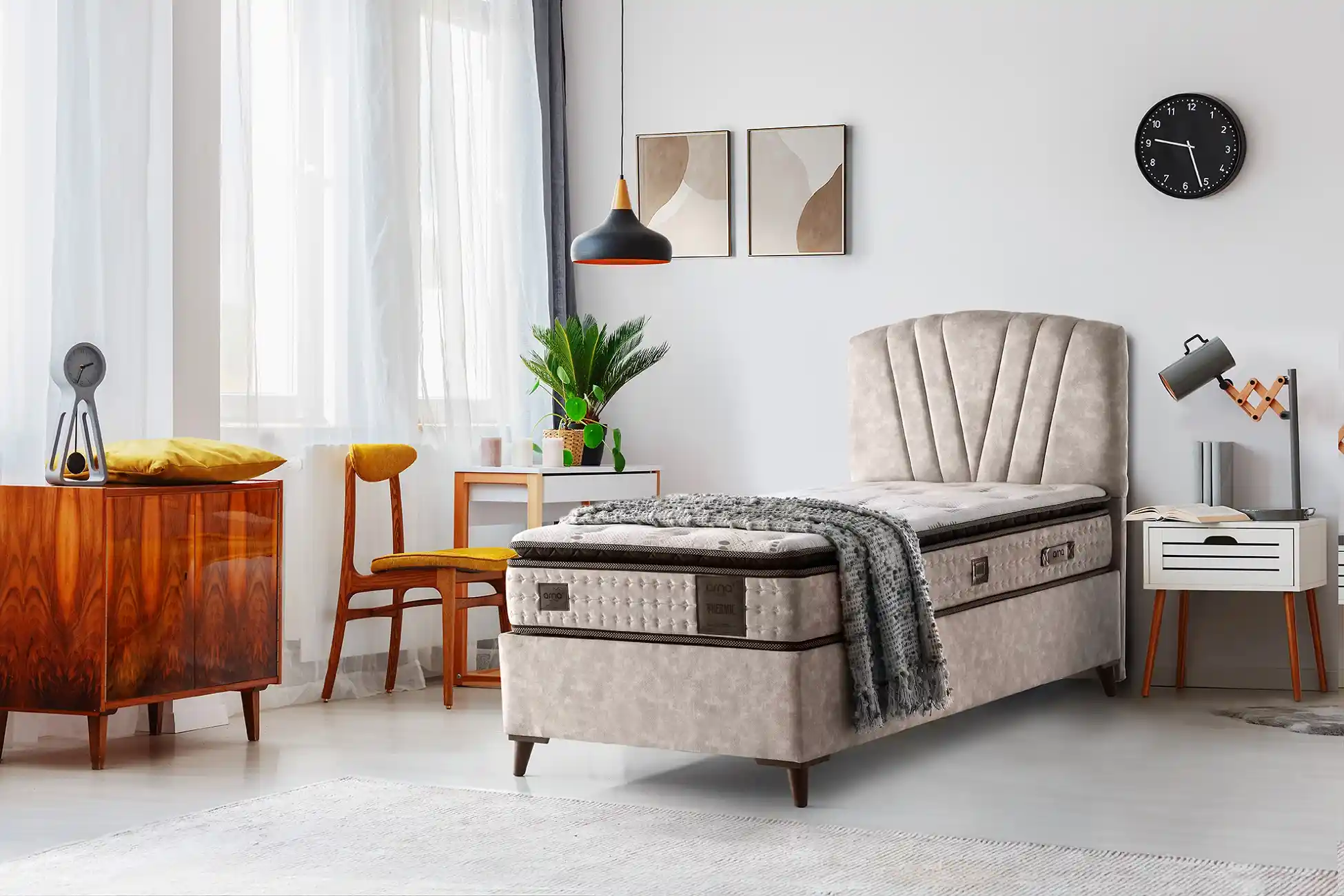 Tek Kişilik Yatak Seçimi: Boyutlar, Dekorasyon ve Konfor İpuçları