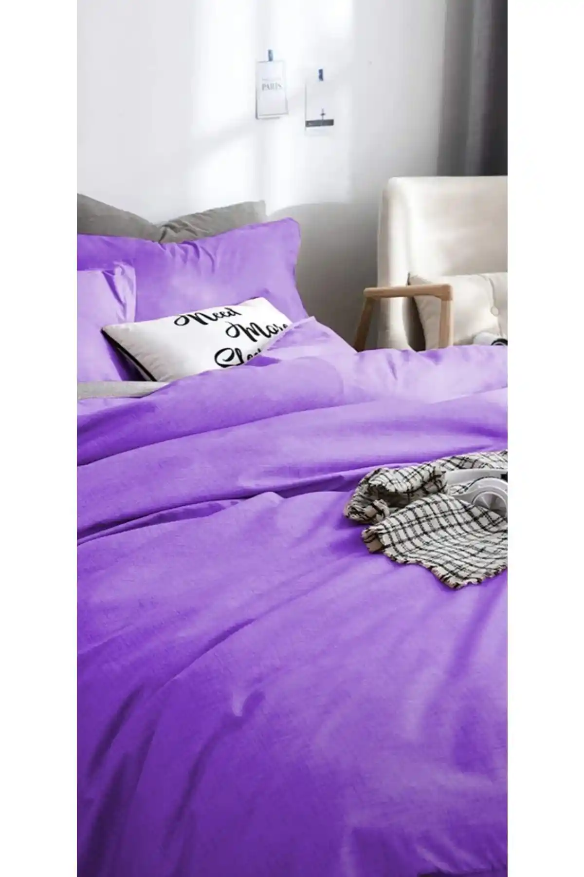 Tek Renk Nevresim Takımıyla Yatak Odasında Şıklık ve Konforun Keyfini Çıkarın