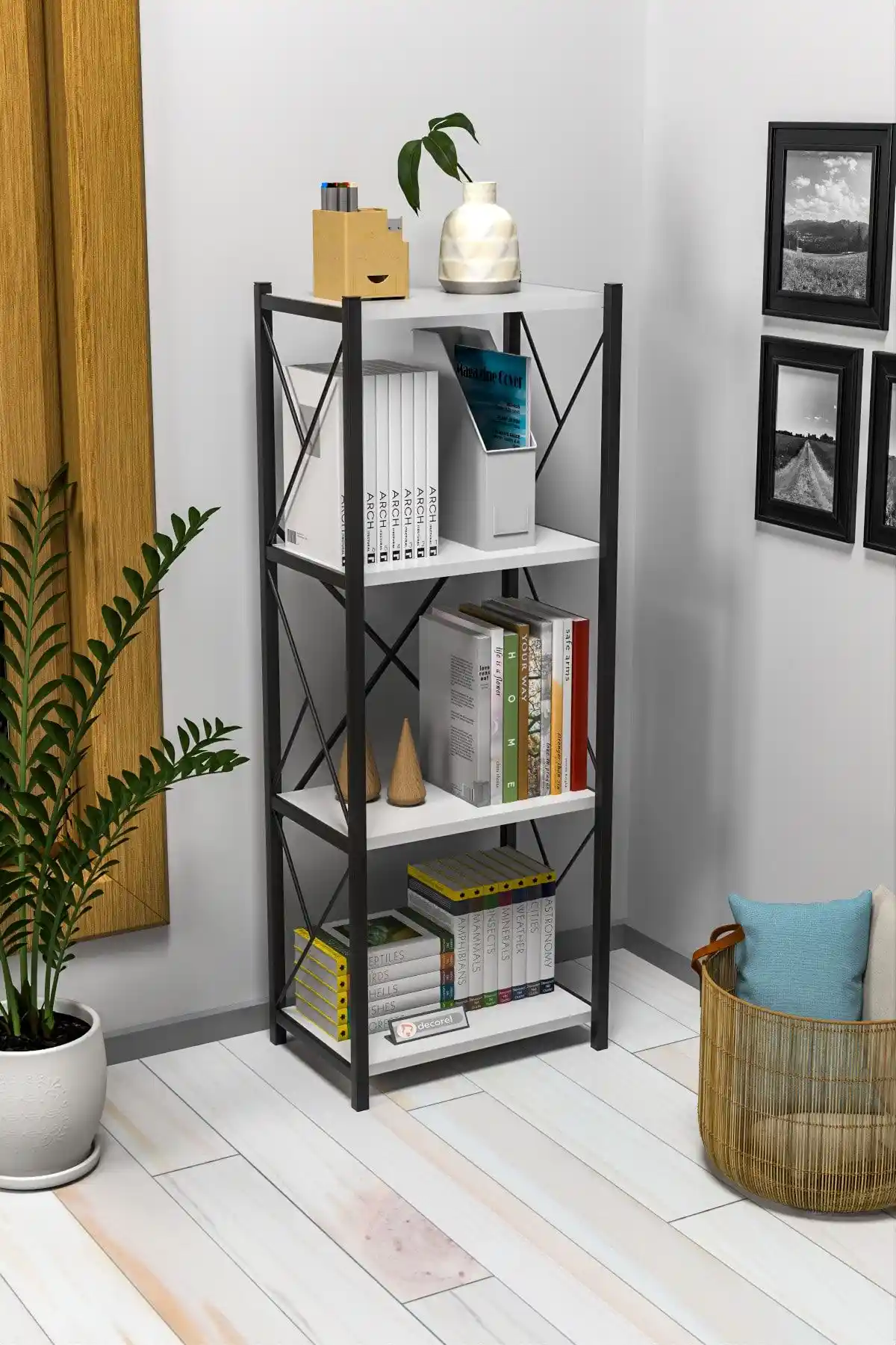 Tekli Kitaplıklarla Dekorasyonunuzu Modern ve Şık Hale Getirin