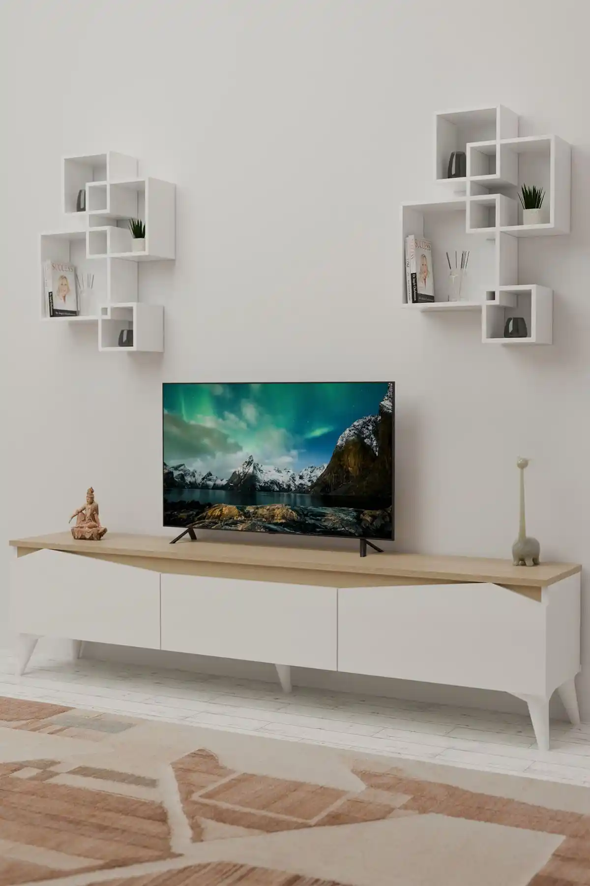 Televizyon Ünitesi Aksesuarlarıyla Dekorasyonunuzu Zenginleştirin ve Mekânınıza Şıklık Katın