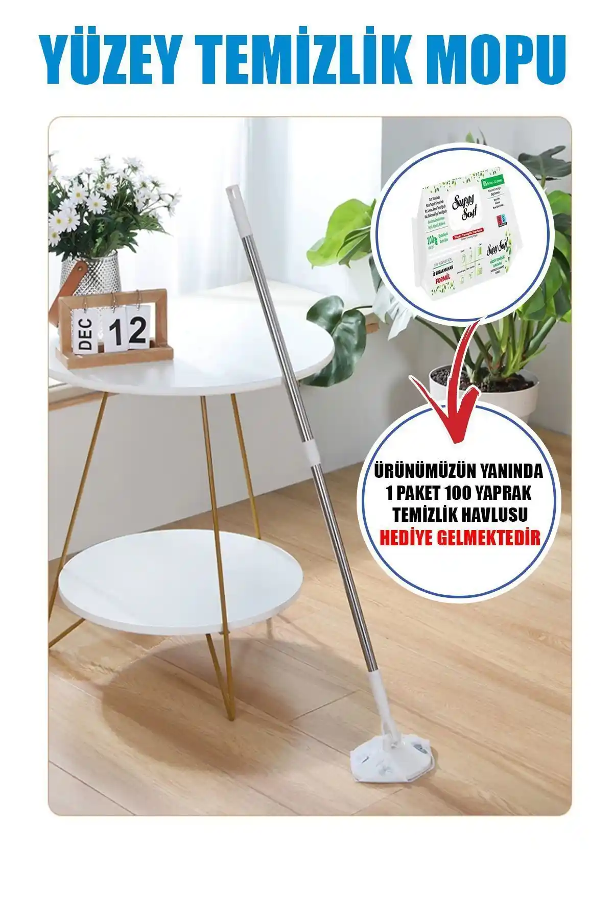 Temizlik Mopu ve Dekorasyonda Estetik ve Fonksiyonelliğin Birlikteliği