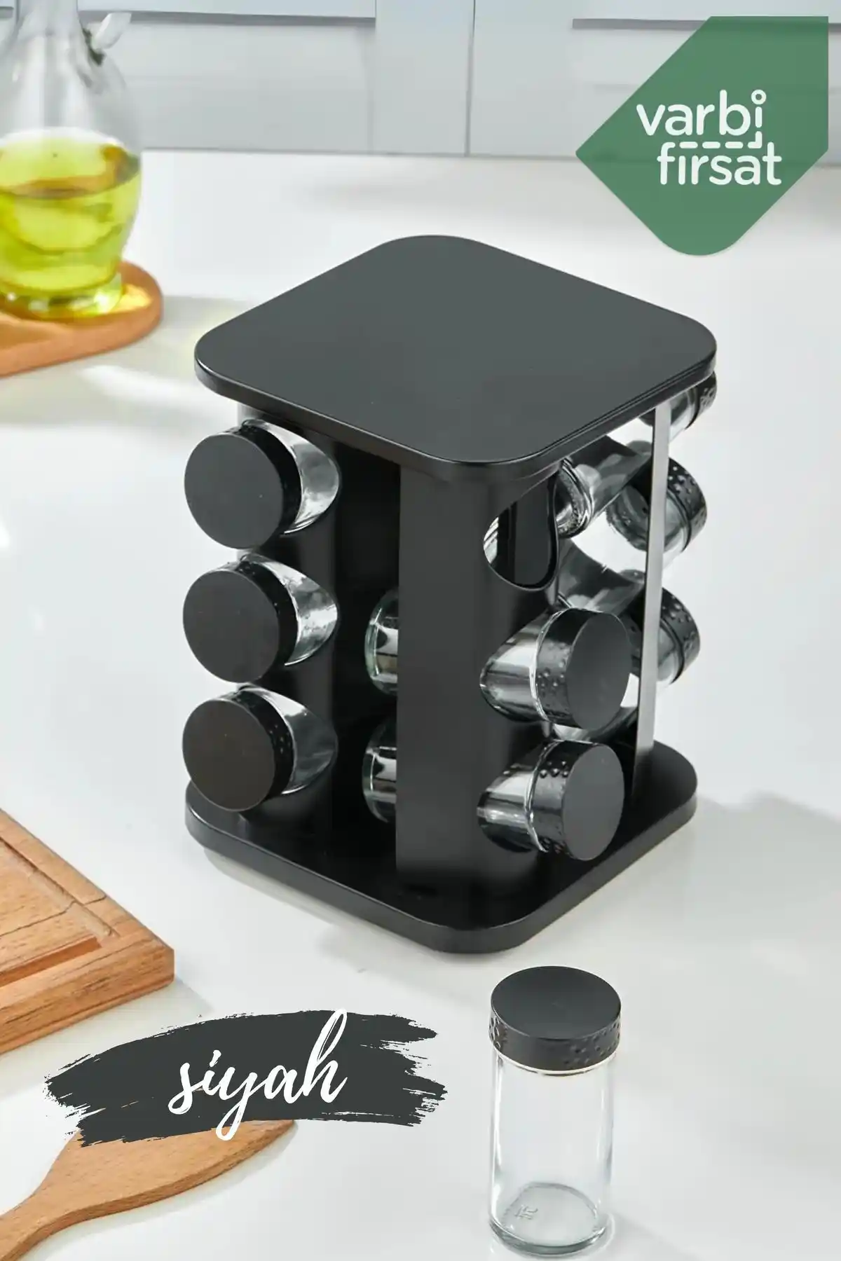 Tezgah Üstü Baharatlık Setleri ile Mutfak Dekorasyonunda Şıklık ve İşlevsellik