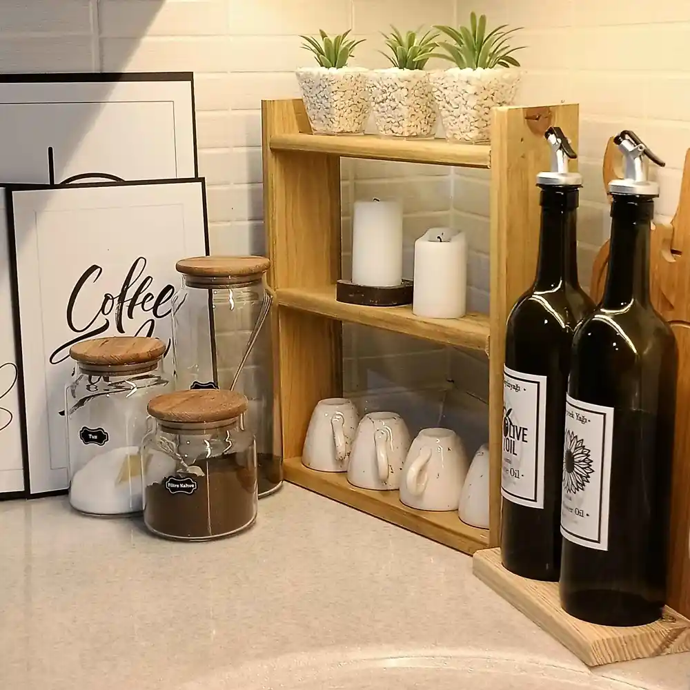 Tezgah Üstü Baharatlık Standlarıyla Mutfakta Şıklık ve İşlevsellik Artırın