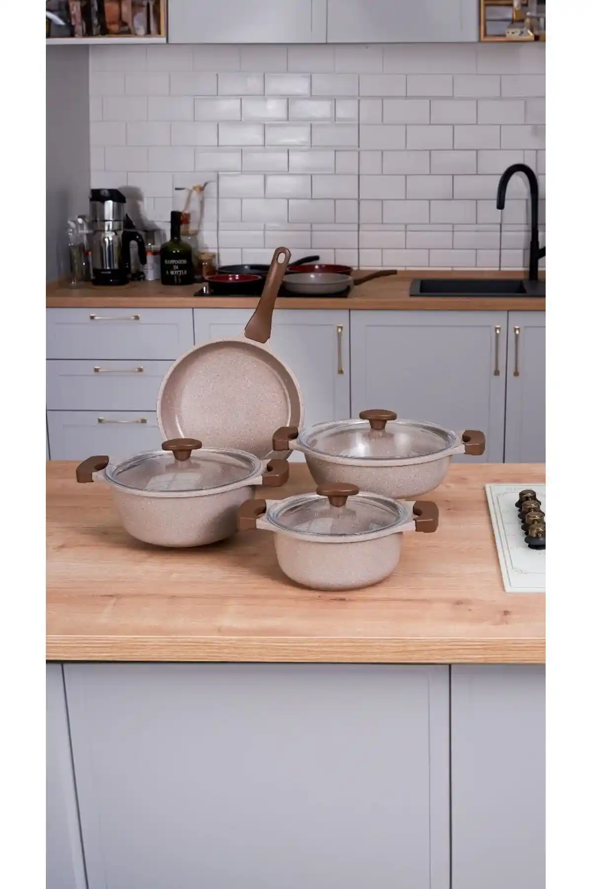 Thermoad 7 Parça Granit Seti ile Mutfakta Şıklık ve Fonksiyonellik Bir Arada