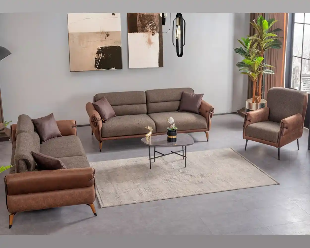 Tina Koltuk Takımı ile Modern ve Şık Oturma Odası Dekorasyonu Nasıl Yapılır