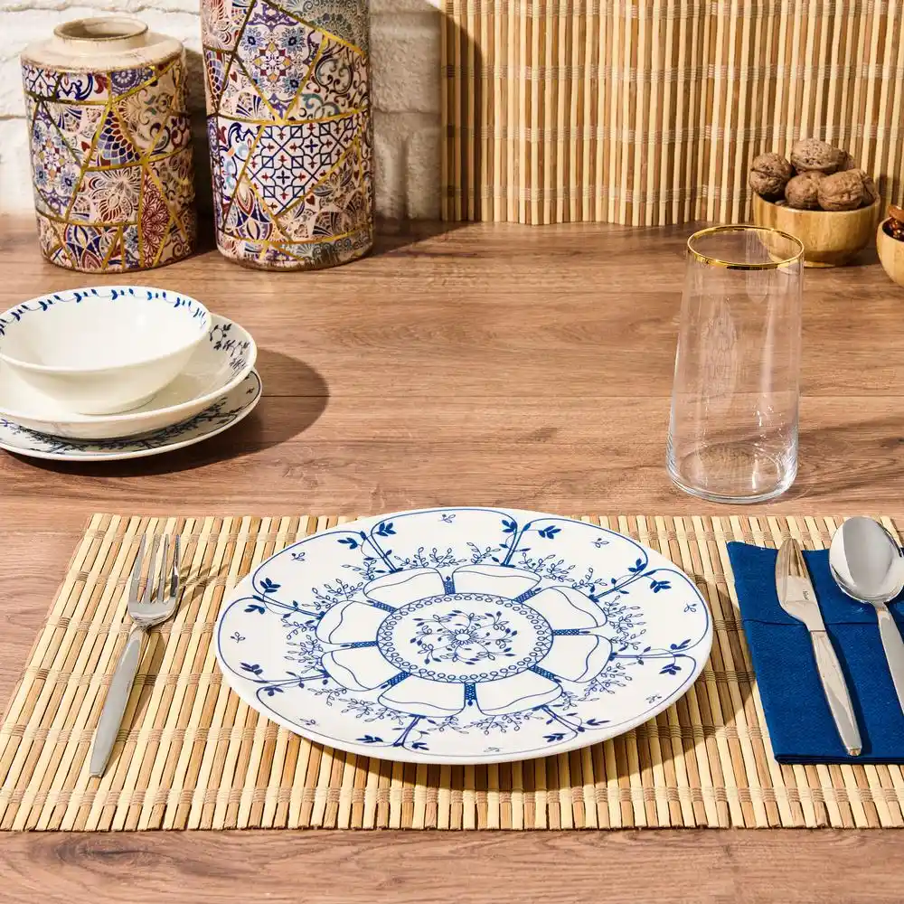 Tulu Porselen Servis Tabağı ile Dekorasyonda Zarafetin Yeni Adı