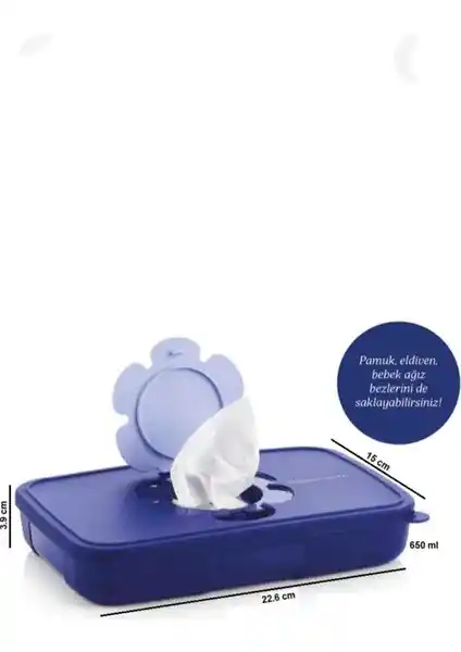 Tupperware ıslak mendil kutuları ile fonksiyonellik ve şıklığı bir arada yakalayın