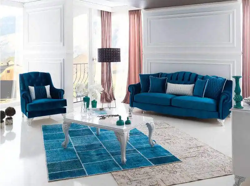 Turkuaz ve Petrol Mavisi Renkleriyle Modern ve Şık Dekorasyon Fikirleri