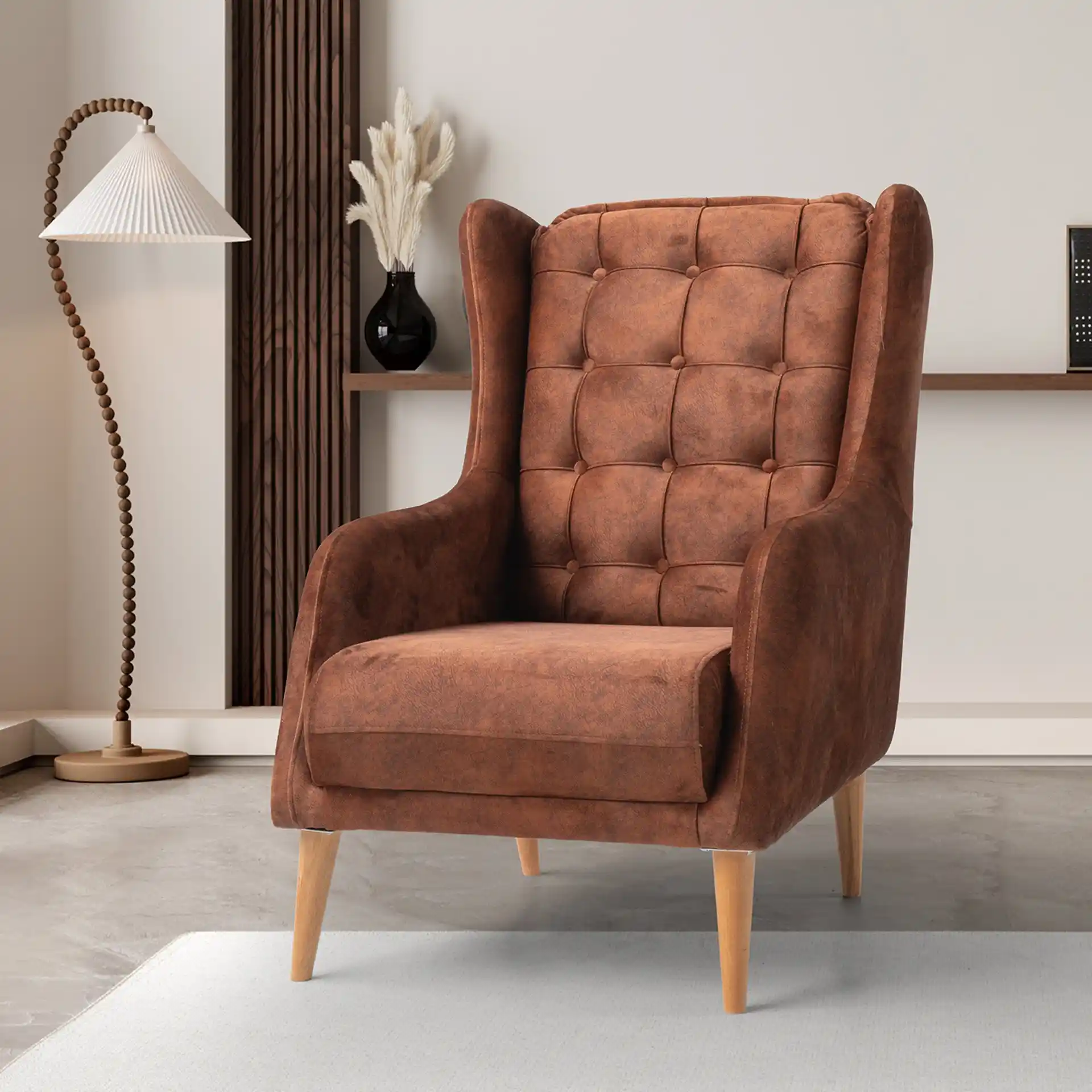 Turuncu Berjer ile Modern ve Enerjik İç Mekan Dekorasyonu Nasıl Yapılır