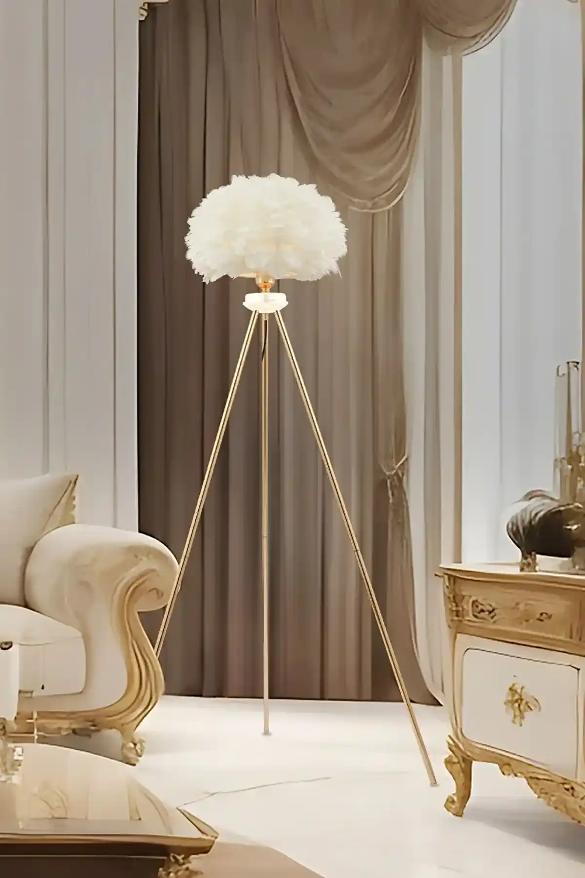 Tüylü Lambader Seçimi ve Dekorasyonda Kullanım İpuçları