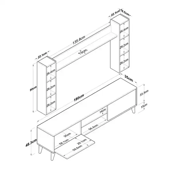 TV Konsol Ölçüleri ve Dekorasyonda Uyum Sağlama Rehberi