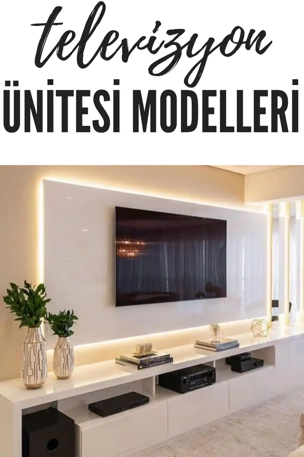 TV Yanı Dekorasyon İpuçlarıyla Oturma Alanlarınızı Şık ve Fonksiyonel Hale Getirin