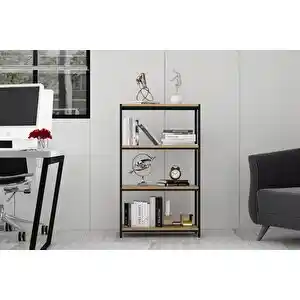 Üç Raflı Kitaplıkların Dekorasyondaki Yeri ve Şık Seçenekler