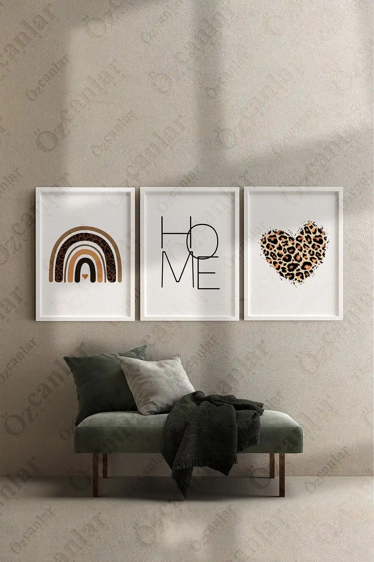 Üçlü Duvar Tabloları ile Modern ve Şık Dekorasyon Çözümleri