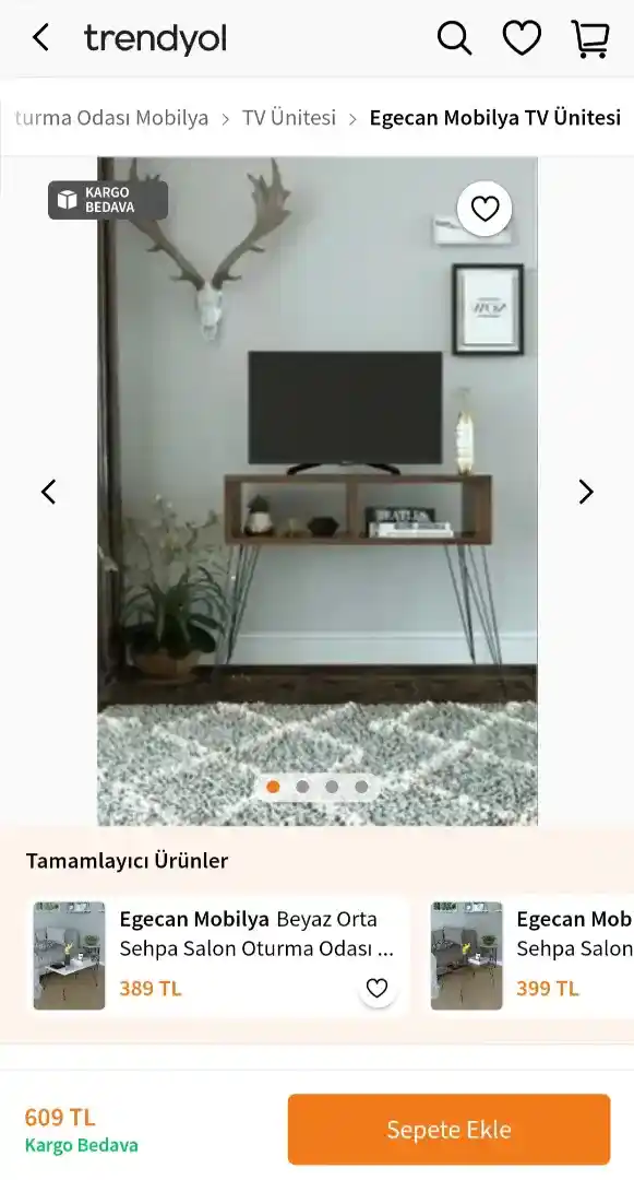 Ufak TV Ünitesi ile Modern ve Fonksiyonel Dekorasyon Çözümleri