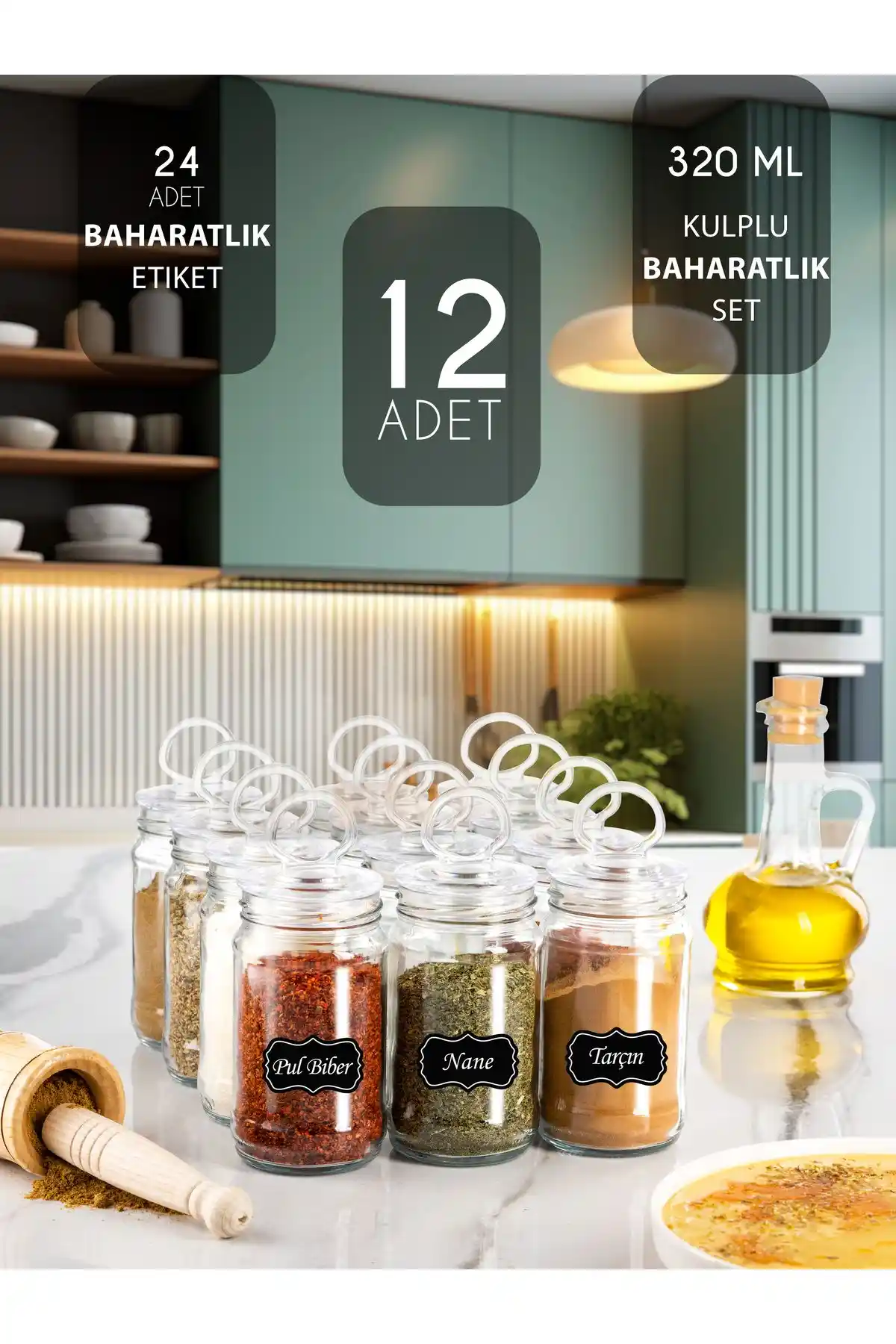 Vakumlu Cam Baharatlıklar ile Modern ve Şık Mutfak Dekorasyonu İpuçları