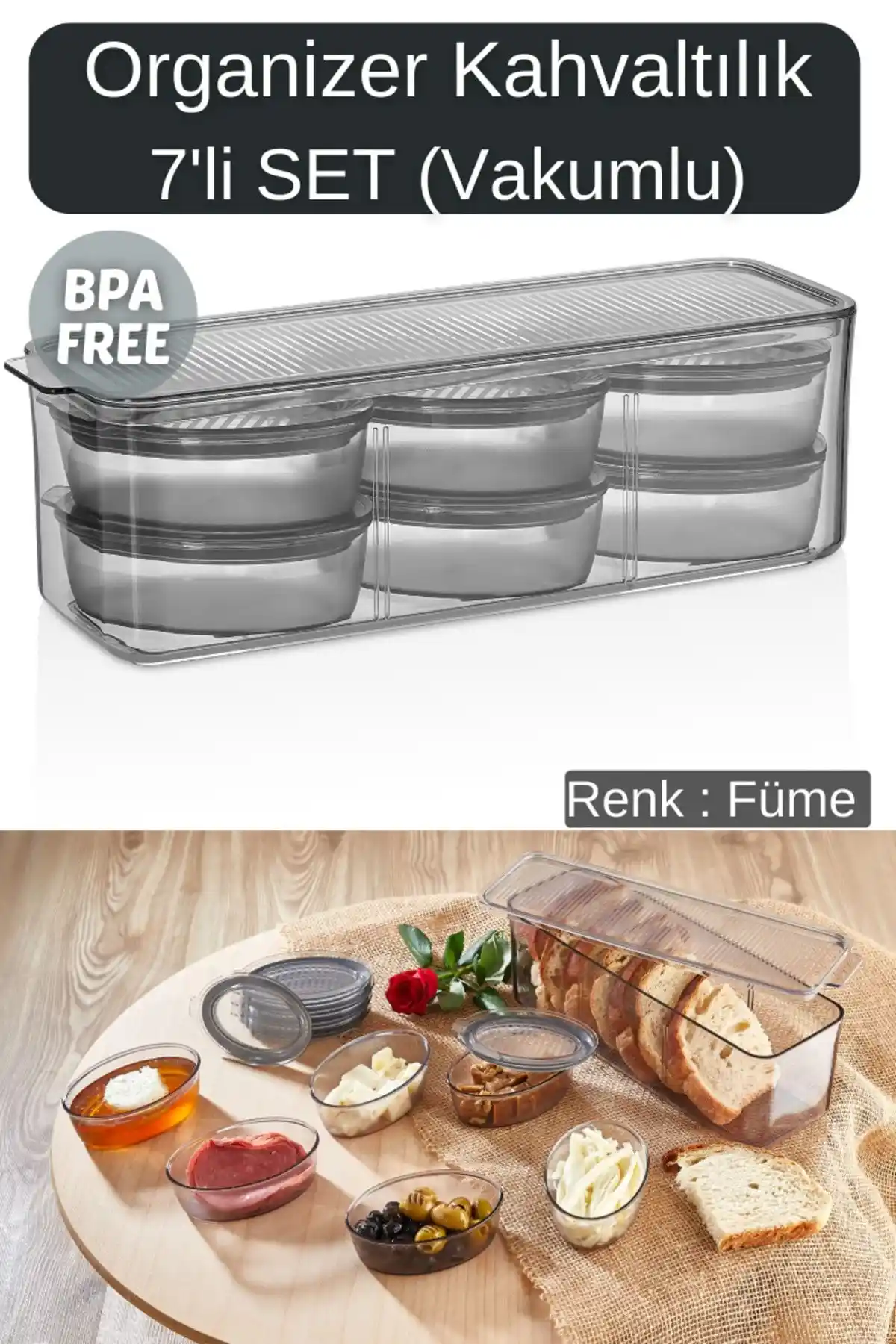 Vakumlu Kahvaltılıkların Estetik ve Fonksiyonel Kullanımıyla Modern Mutfak Dekorasyonu