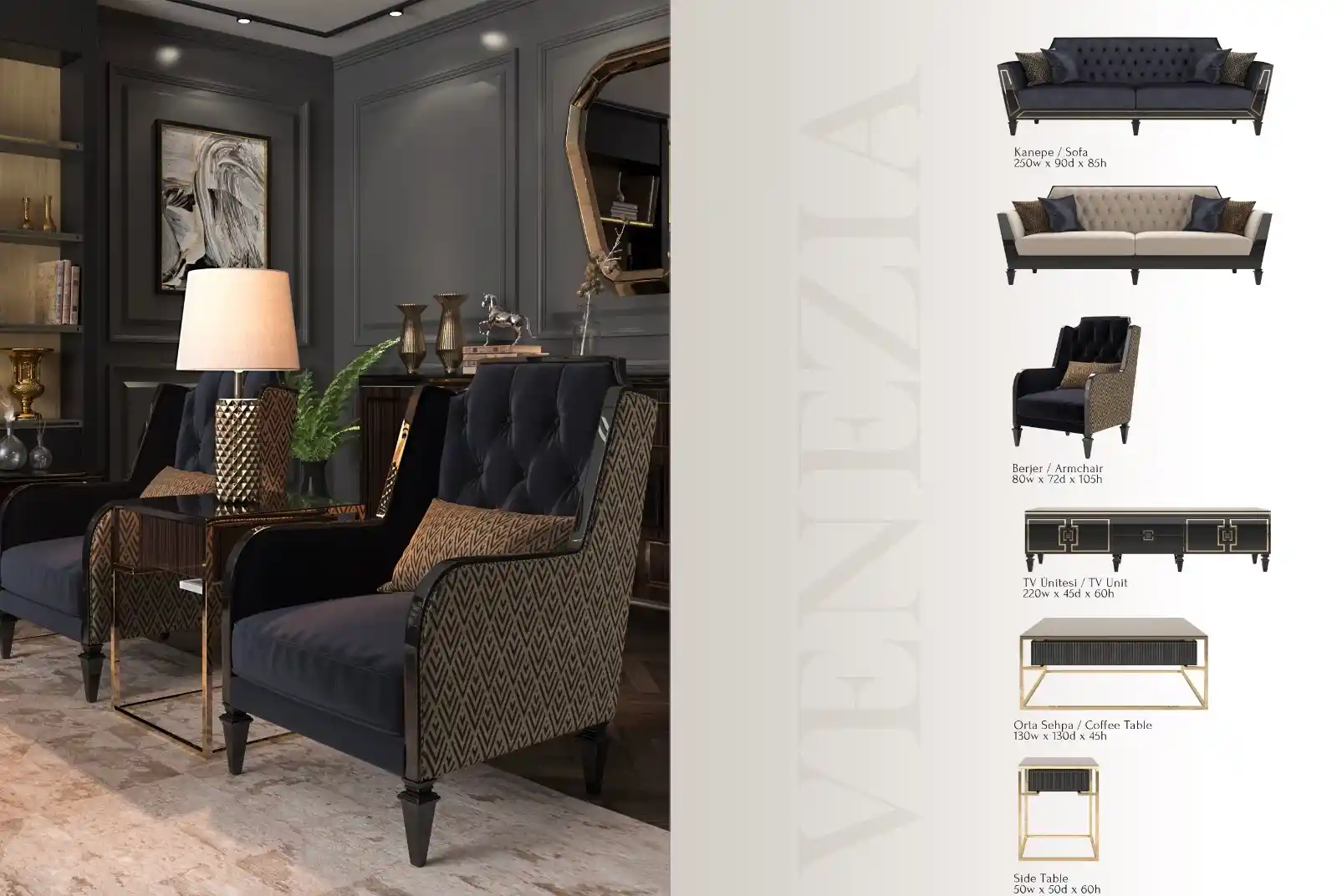 Venezia Mobilya ile Modern ve Şık Dekorasyon Çözümleri Sunan Marka