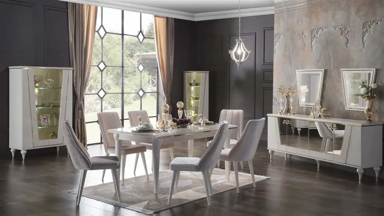Vitella Yemek Odası Dekorasyonu: Şık ve Fonksiyonel Tasarım İpuçları ve Trendler
