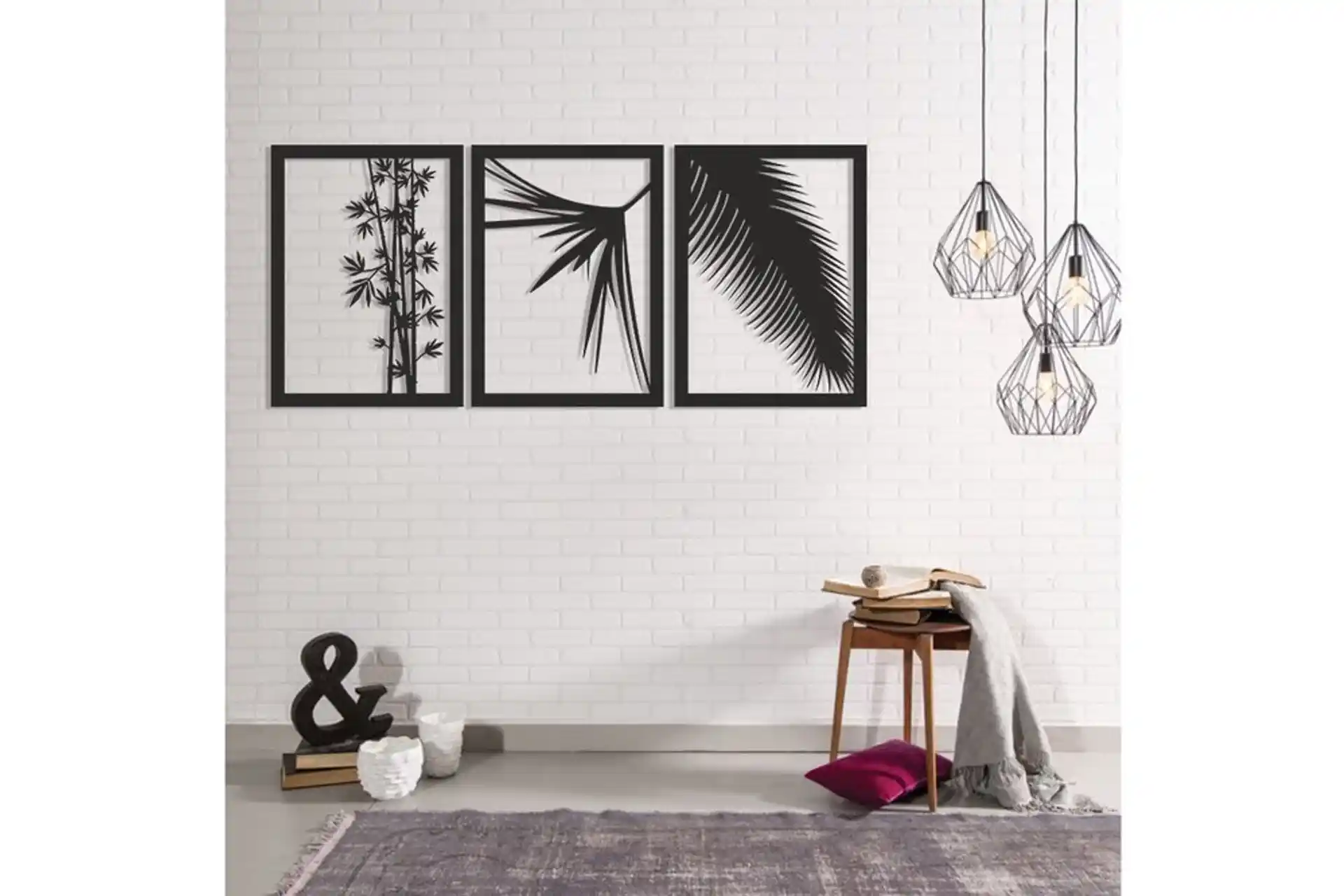 Vivense 3'lü tablo setleri ile evinizde şıklık ve fonksiyonellik sağlayın