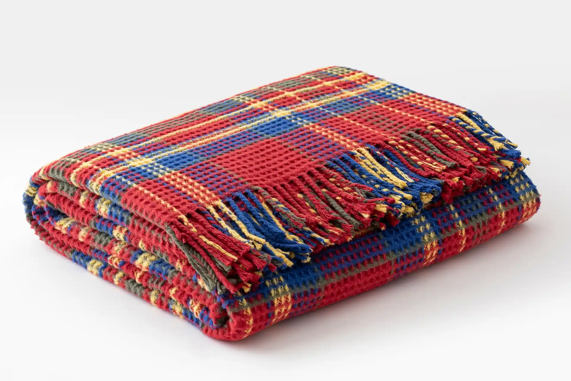 Waffle Battaniye Dekorasyonda Şıklık ve Konforu Bir Arada Sunar